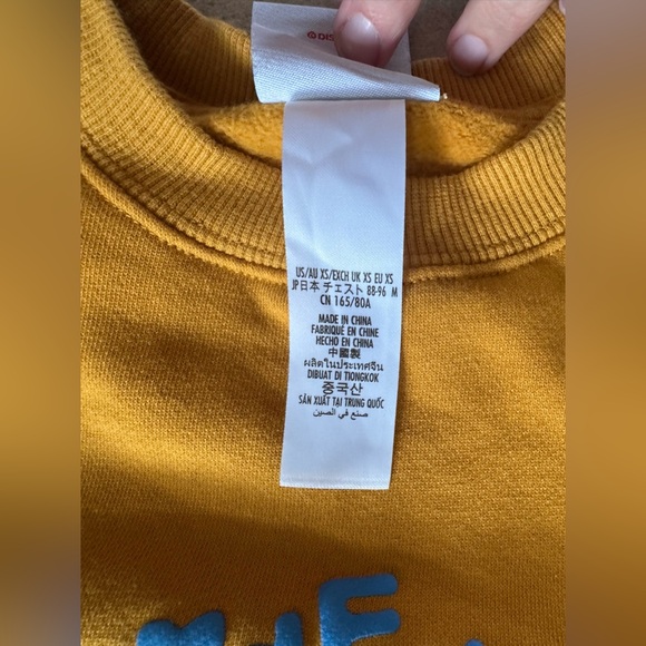 Disney Mickey & Co. Mickey in his garden and fell asleep
Mustard Gold NWOT - Picture 3 of 5